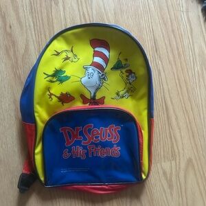 Children Dr. Seuss Back Pack and  Friends New no Tags 2019